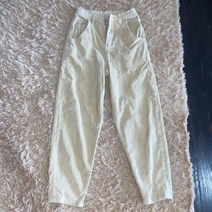 Corduroy mom jeans